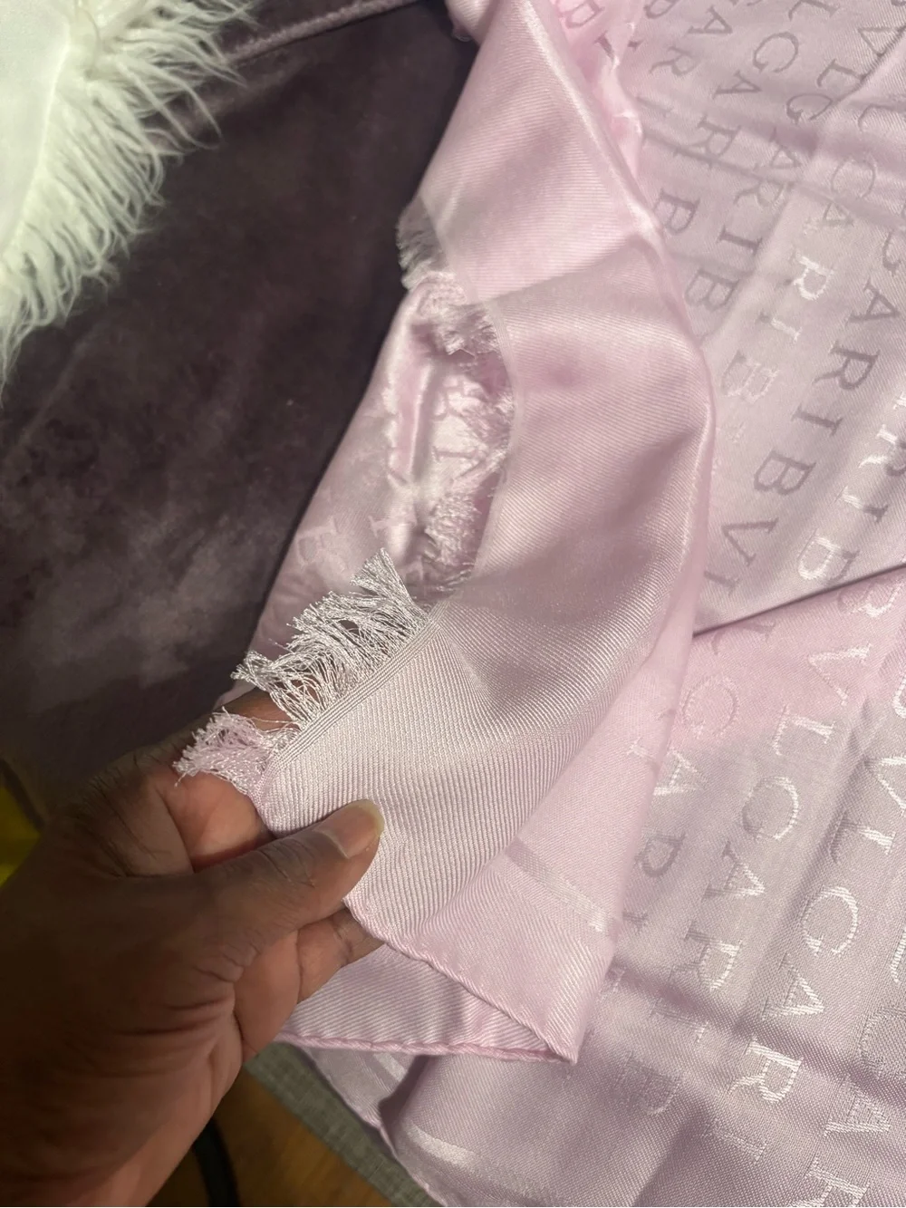 BVLGARI luxurious silk